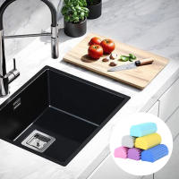 Plumero de esponja para limpieza de humedad, cepillo de esponja de absorción de agua, reutilizable para limpieza de ventanas de ventilación ciega, grifo de mesa - details 4