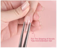Alicates de Arte para Uñas KDAS Pinzas Punzónicas de Acero Herramienta de Manicura para Extensión de Uñas y Punta Larga - details 7