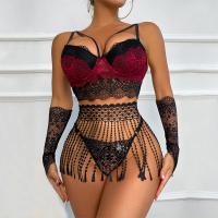Ropa Interior Sexy de Tornova Conjuntos de Sujetador y Ropa Interior Transparente para Mujeres - details 12