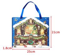 Caja ciega de Navidad creativa hecha a mano para niños, juego de pulsera para niños, caja de regalo exquisita - details 0