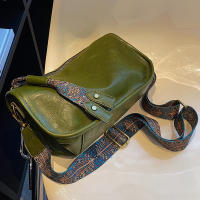 Bolso de Hombro Vintage para Mujeres Estilo de Lujo Bolso Cruzado de Cuero PU Estilo Mensajero Para Damas Bolso de Mano - details 17