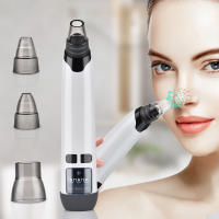 Eliminador de Espinillas Eléctrico Negro Limpieza Facial Agua Ciclo Succión Pore Acné Limpiador Punto Negro Eliminación Exfoliantes para Piel Normal - details 0