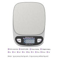 Báscula Digital precisa para cocina, báscula impermeable de 12kg/1g, 6kg/0,1g, balanza electrónica para pesar en el hogar, para joyería, hornear alimentos - details 6