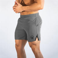 Sports Straight Cropped Pants Running Training Pants Loose Casual Beach Shorts - details 4