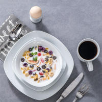 Elisa-Juego de vajilla de porcelana para 4 personas, 20 piezas - details 6