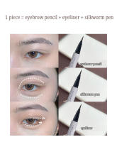 Lápiz de Cejas de Dos Punas Impermeable Punta Fina para Tatuaje de Cejas Duradero - details 5