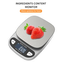 Báscula Digital precisa para cocina, báscula impermeable de 12kg/1g, 6kg/0,1g, balanza electrónica para pesar en el hogar, para joyería, hornear alimentos - details 2