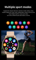 Reloj inteligente T2 Pro para hombre y mujer, pulsera con Bluetooth redondo, llamadas, monitoreo de salud, deportivo, Fitness, para Xiaomi, novedad de 2023 - details 9