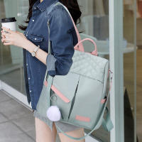 Mochila informal de tela Oxford, bolso escolar de viaje antirrobo, bolso de hombro bidireccional multifuncional - details 4