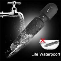 Nuevo Power Potente Mini Wand Massager 10 Velocidades Masturbador Vibrador Para Mujeres Punto G Estimulación del clítoris Vibrador Juguetes sexuales para pareja adulta - details 6