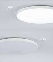 Lámparas de techo modernas con Sensor de Radar, luces LED de AC220V con Sensor de movimiento sensible a la luz para pasillo de casa, 15W, 20W, 50W - details 9