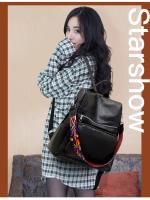Mochila de cuero de alta calidad para mujer, bolso escolar para adolescentes y niñas, mochila de viaje de gran capacidad, nuevo diseño, 2022 - details 0