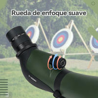 SVBONY SA412 Telescopio terrestre HD FMC de 20-60x 80 mm con trípode de mesa ajustable - details 9
