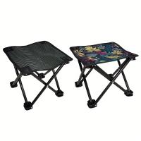 Silla plegable ultraligera para actividades al aire libre, taburete duradero y portátil para senderismo, Camping, pesca y más, 1 unidad - details 1