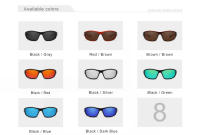 KINGSEVEN-gafas de sol polarizadas con protección UV400 para hombre y mujer, lentes de espejo, deportivas, clásicas, TR90 - details 3