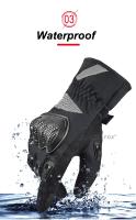 Guantes de Motocicleta de Invierno SUOMY A Prueba de Agua, Calientes, Pantalla Táctil, Rosa, Completos de Dedo - details 9