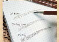 Pluma de Tatuaje de Cejas Ultra Fina Rápido, Duradero, Impermeable Tinta Marrón Gris - details 6