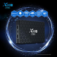 X98H Pro Dispositivo de TV inteligente 6K 2,4 y 5G WiFi6 BT 1000M LAN Google asistente de voz Android 12,0 Allwinner H618 Dispositivo de TV X98HPro Set Top Box - details 1