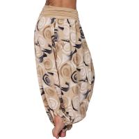 Pantalones sueltos para mujer Pantalones de pierna ancha con cintura Pantalones harén sueltos - details 21