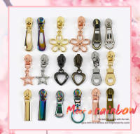 10Pcs 5# Meetee Zipper Silder for Nylon Zips Jacket Purse Pockets Zippers Heads Repair Kits DIY Garment Sewing Accessories - details 0