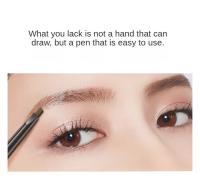 Pluma de Cejas Profesional Impermeable y Duradera Doble Cabeza para Mejorar el Haste de Cejas - details 1