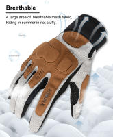 Guantes de Moto SUOMY para Verano Antideslizantes para Hombres y Mujeres Luvas de Carrera con Pantalla Táctil de Todo Dedo - details 5