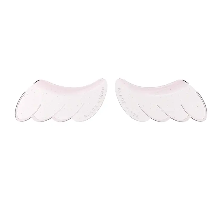 El Q-pop ultra suave presenta parches adhesivos para los ojos en las alas combinados con láminas finas delicadas y brillantes, con un diseño de contorno único. - 1