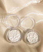 Paleta de resaltador facial brillante, resistente al agua, monocromática, blanco nacarado, plateado, maquillaje destacado, reparación facial de alto brillo - details 1