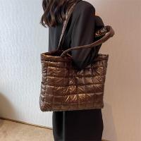 Bolso de hombro de algodón para mujer, bolsa de diseñador de lujo, gran capacidad, Asa superior, acolchado - details 10