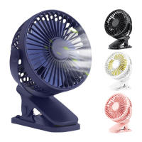 Mini Ventilador de Clip de mano USB portátil, conveniente y Ultra silencioso, eléctrico, recargable, lindo Ventilador de refrigeración pequeño para estudiantes - details 2