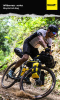 Rhinowalk-bolsa para horquilla delantera de bicicleta, resistente al agua, de liberación rápida, para Mtb, carretera, grava, almacenamiento de ciclismo, soporte de hasta 15Kg - details 0