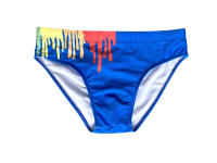 Jessborn calzoncillos de baño para hombre, bañador sexy con grafiti de pintura a la moda, pantalones cortos para surfear en la playa, Verano - details 12