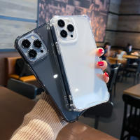 Funda de teléfono transparente a prueba de golpes de lujo para iPhone 16 15 13 12 11 14 Pro Max Mini XR XS 7 8 14 15 16 Plus accesorios de parachoques de silicona - details 0