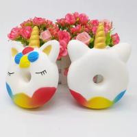 Bola de estrés de elevación lenta para niños, juguetes de comida para apretar, animales Kawaii, Jumbo, Squishy, unicornio, pastel, ciervo, Panda - details 2