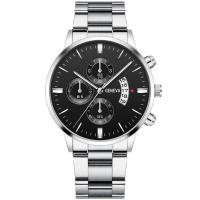 Reloj para hombre Reloj de cuarzo militar con tres ojos - details 6