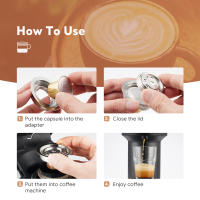Icafilas Adaptador de cápsula para máquina Vertuo Pop & Next cápsulas de café originales convertir a Vertuoline cafetera Espresso - details 4