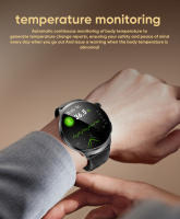 VALDUS 2025 Nuevo VE57 Pro Smartwatch Hombres Mujer Bluetooth Llamada ECG Temperatura Glucosa en sangre Frecuencia cardíaca Detección de salud AMOLED Compatible Android IOS Smartwatch - details 9