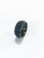 Anillos de cadena giratorios de titanio de acero para mujeres y hombres, anillo giratorio de descompresión, anillo de cadena multifuncional, anillo abridor de botellas, regalo - details 5