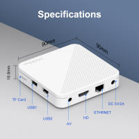 YUETUO H96 MAX H313 Smart TV Box Wifi6 BT Android 14 4K HD Reproductor de Medios de Alta Definición con Asistente de Voz Google Certificado CE - details 9