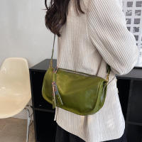 Bolso cruzado Vintage para mujer, bandolera pequeña de cuero PU con diseño de lujo y almohada, a la moda - details 10