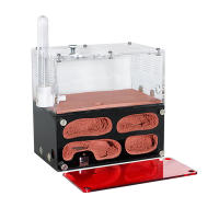 Granja de hormigas acrílica con Control de temperatura, nido de hormiga de hormigón, expansión infinita, casa de insectos, bebedero de Colonia, Kit de accesorios - details 1