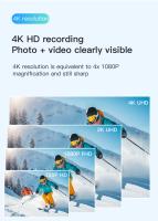 Cámara de acción 4K Bodycam para bicicleta, casco integrado, manillar, motocicleta, cámara deportiva de carretera, cuerpo de batería, Mini Full Hd, acción deportiva, Wifi - details 2