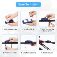 Elecpow Wireless Bicycle Vibration Alarm IP55 Waterproof Motorcycle Alarm Remote Control Anti-theft Bike Detector Alarm System - details 9