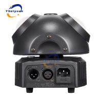 Nuevo Disco DJ escenario láser giratorio + haz RGB estroboscópico láser verde DMX512 proyector de luz Bar fiesta boda luces de efecto de Navidad - details 2