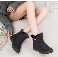 Botas de nieve impermeables para Mujer, botines ligeros informales, cálidos, color negro, Invierno - details 7