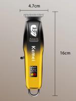 Kemei-cortadora de pelo profesional para peluquero, juego de recortadora de pelo inalámbrica sin espacios, recortadora de barba, acabado para hombres, Máquina para cortar cabello - details 7