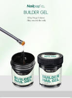 Nailpop Milky Smooth Builder Gel 30/100g para extensión de uñas Gel UV de construcción rápida de larga duración Soak Off Nail Art Design DIY - details 0