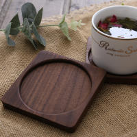 Posavasos de Madera de Haya Sólida Resistente al Calor, Duradero Ideal para Taza de Té o Café - details 4