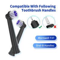 4 Uds A2729 cabezal de cepillo reemplazable para cepillo de dientes Mornwell T37 - details 0