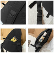 Bolso de hombro con eslinga para gimnasio y motocicleta, gran capacidad, para viajes al aire libre, ciclismo, Camping, bolsa triangular para el pecho, paquete divertido para ordenador portátil - details 17